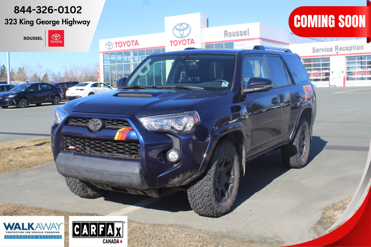 2018 Toyota 4Runner TRD Off-Road Contact for more information / Contac