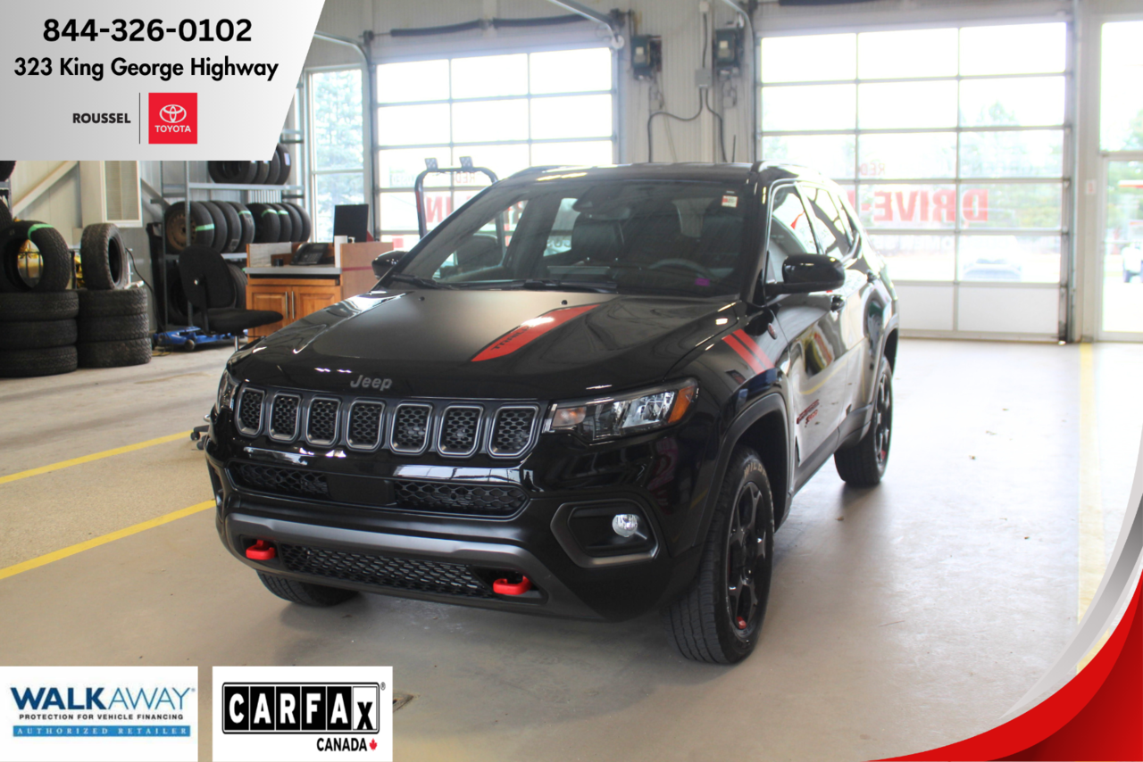 2023 Jeep Compass Trailhawk LIKE NEW / COMME NEUF