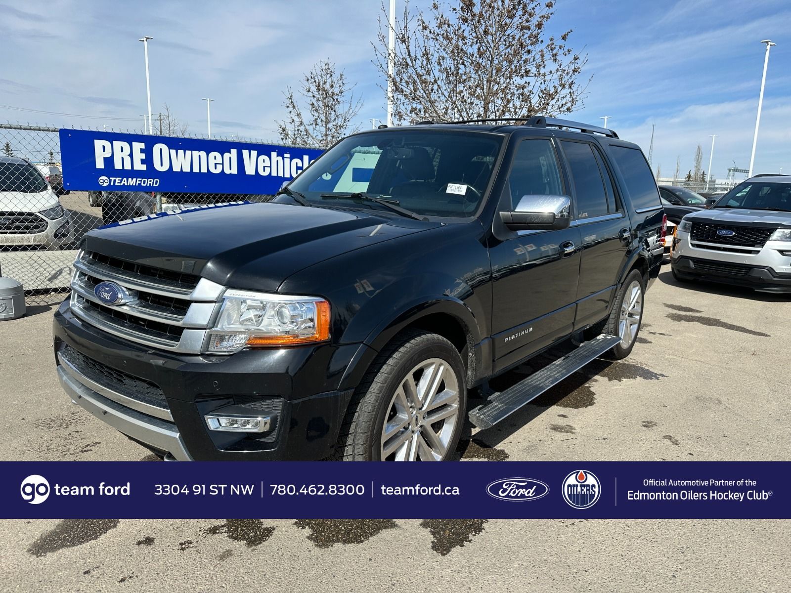 2016 Ford Expedition 3.5L V6 ENG, PLATINUM, TRAILER TOW, REVERSE CAM SY