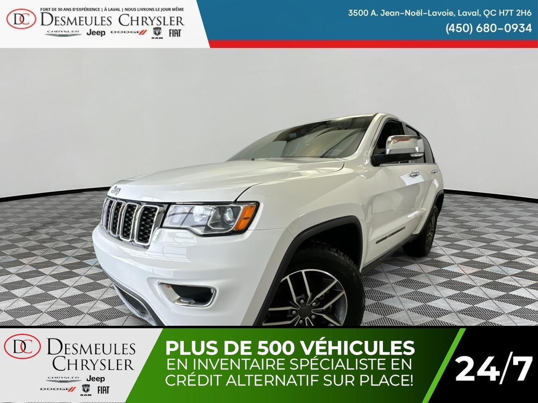 2022 Jeep Grand Cherokee WK Limited 4x4 Uconnect Cuir Caméra de recul Cruise