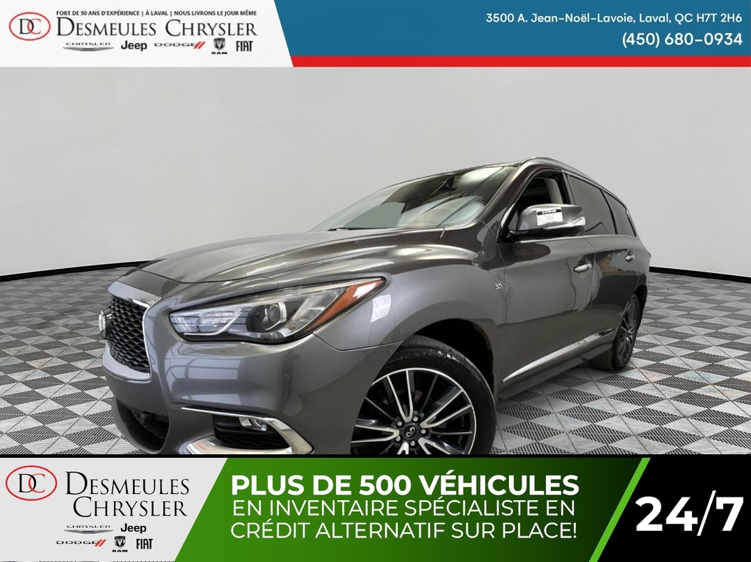 2017 Infiniti QX60 AWD Toit ouvrant Pano Cuir Navigation 7 passagers