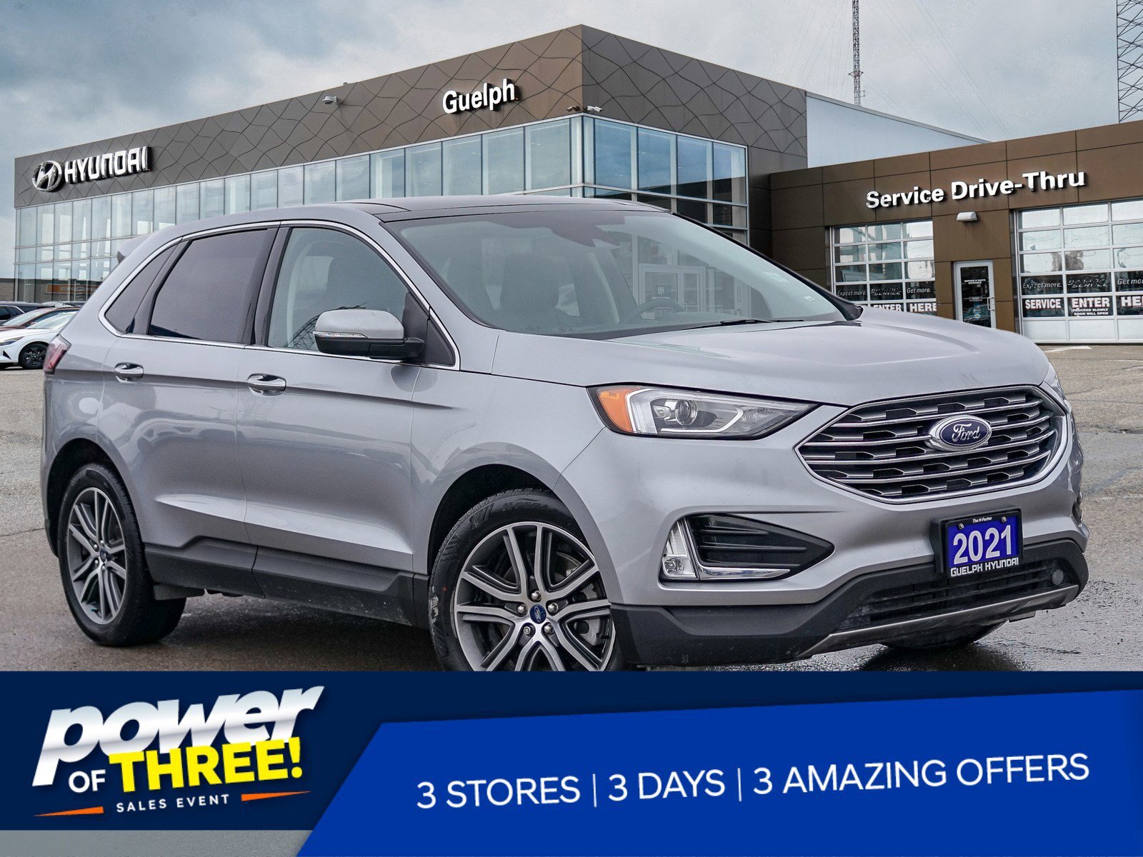 2021 Ford Edge Titanium AWD | FULLY LOADED | CANADIAN TOURING |