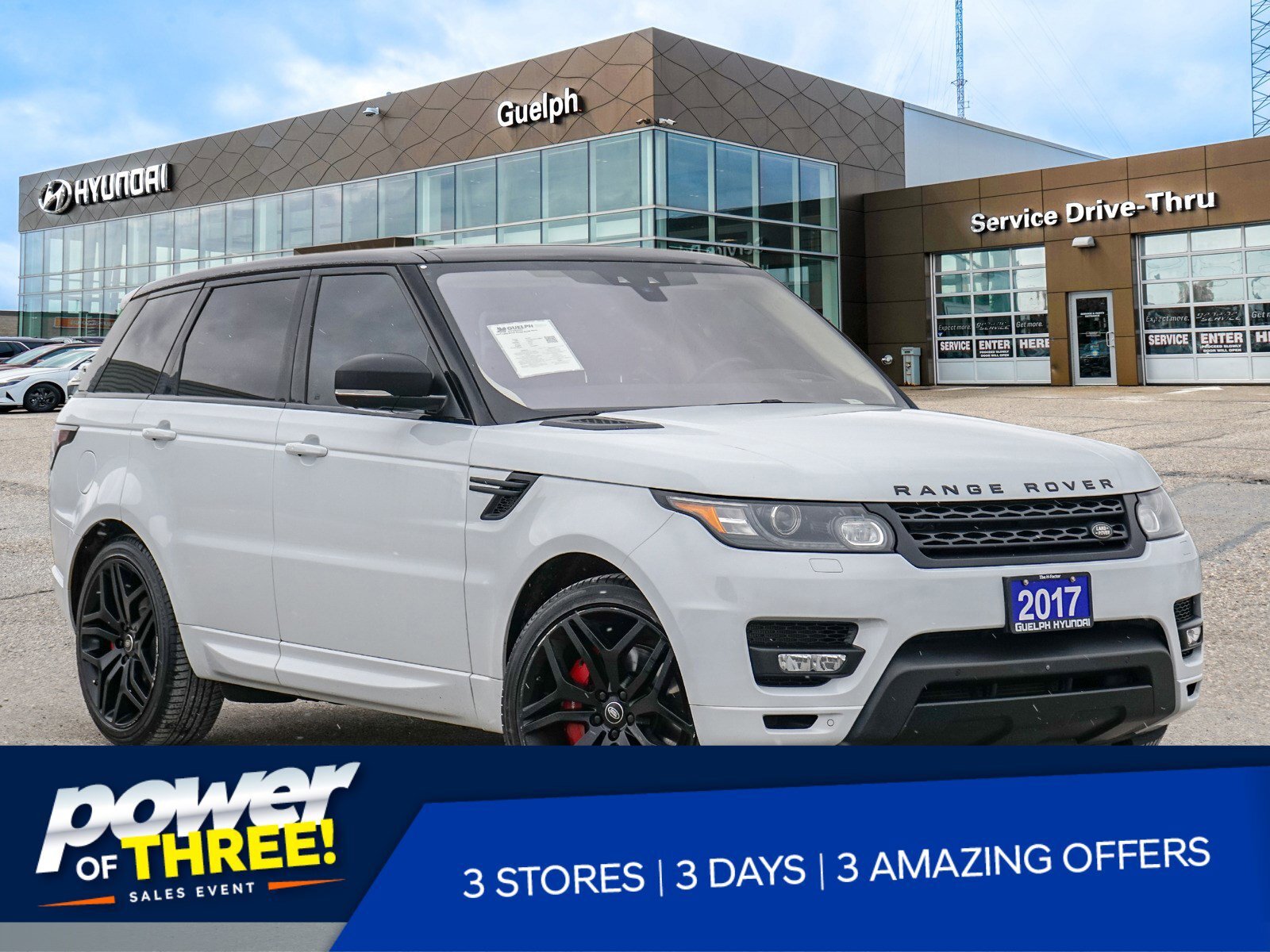 2017 Land Rover Range Rover Sport V8 Supercharged | 510 HP | NEW BRAKES |