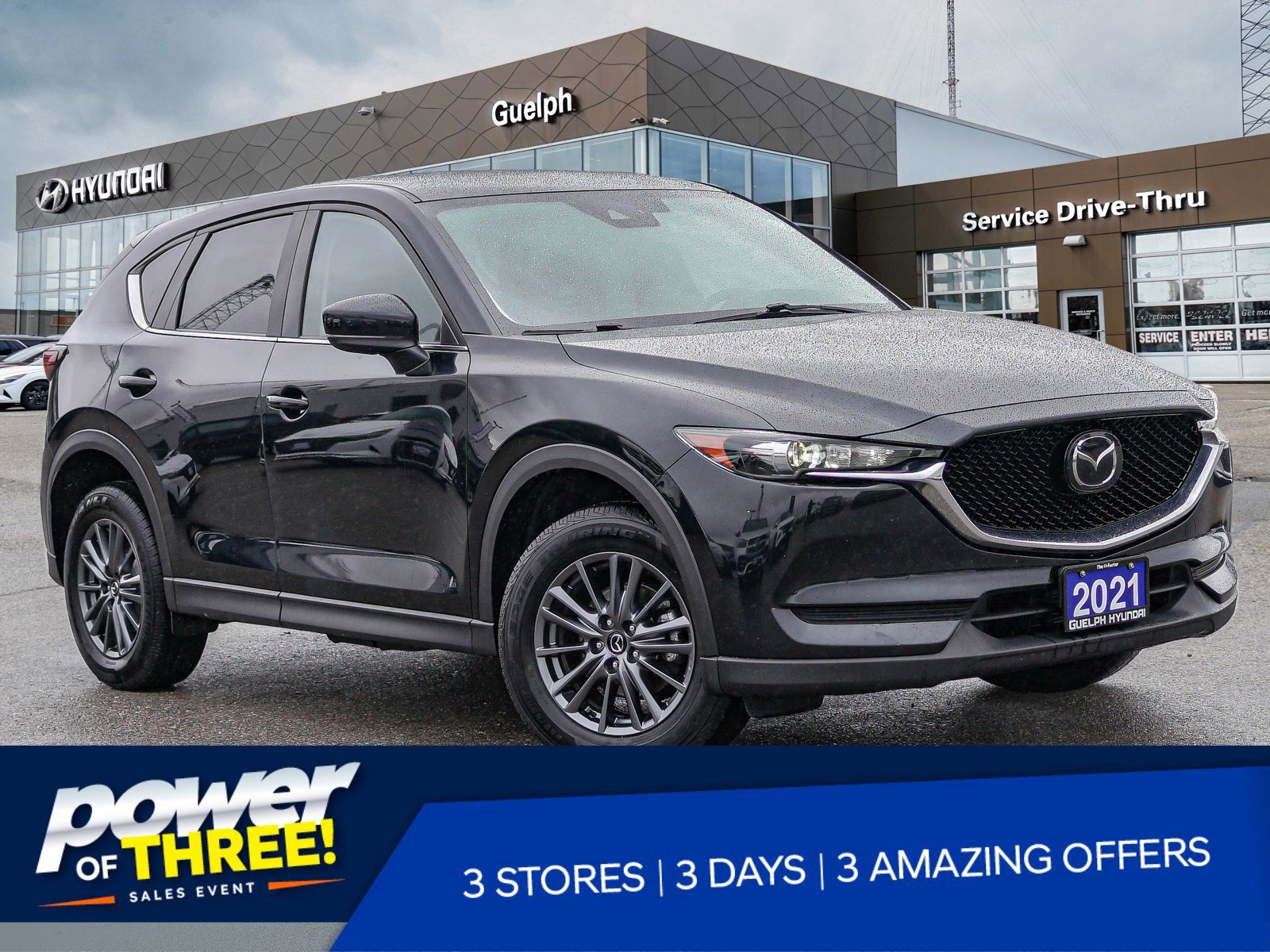 2021 Mazda CX-5 GS AWD | LEATHER | HTD SEATS AND WHEEL | BSM |