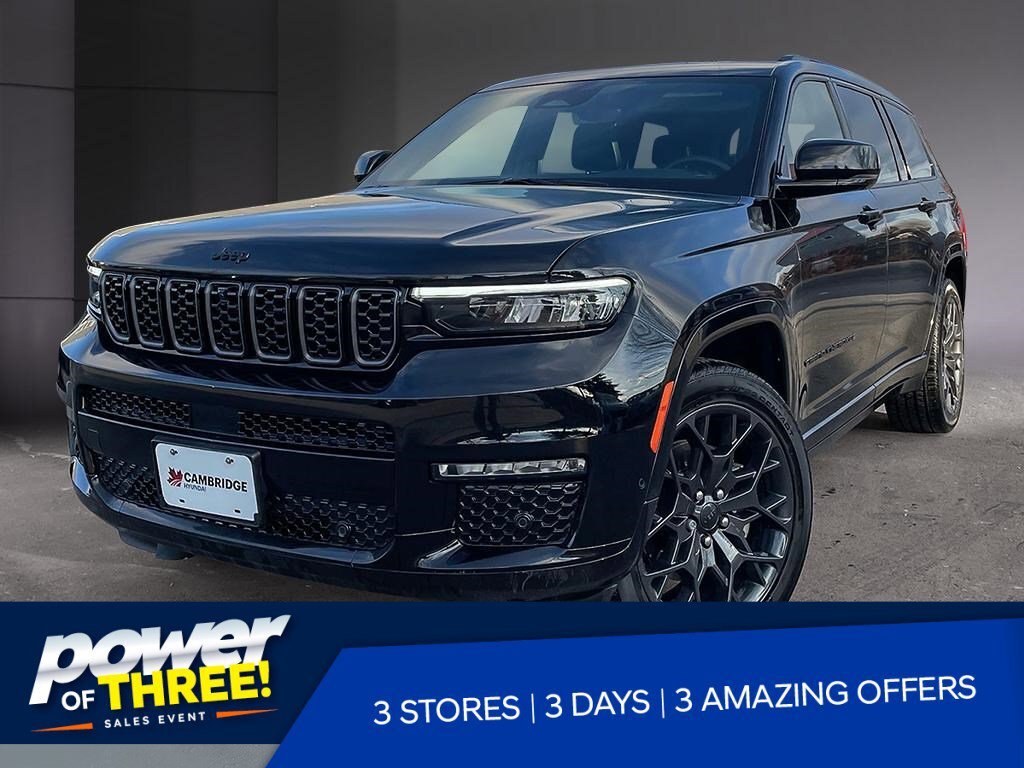 2024 Jeep Grand Cherokee L Summit Reserve | No Accidents | Fully Loaded |