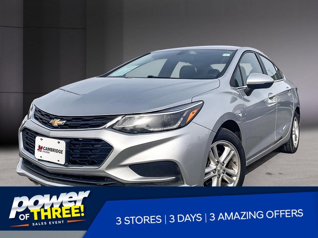 2018 Chevrolet Cruze LT | No Accidents | Certified | Warranty Included 