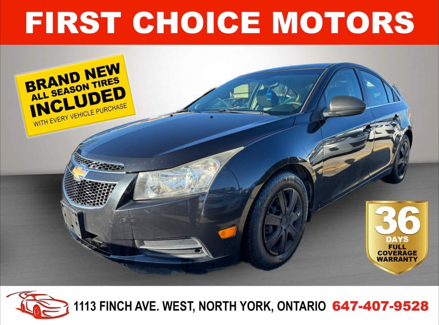 2012 Chevrolet Cruze LS ~AUTOMATIC, FULLY CERTIFIED WITH WARRANTY!!!~