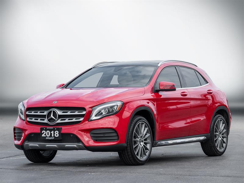 2018 Mercedes-Benz GLA250 4MATIC SUV Sport Package