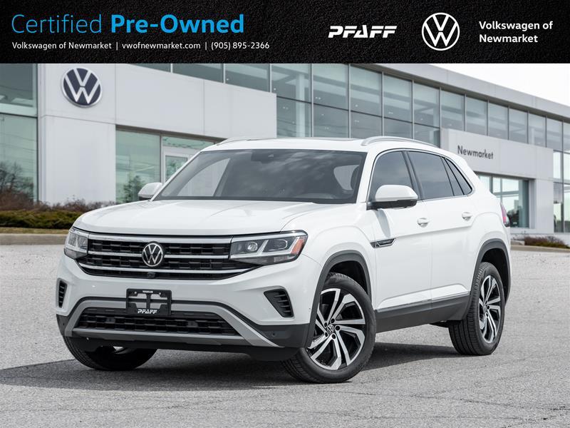 2021 Volkswagen Atlas Cross Sport Execline | AWD | LOW KMS | NO ACCIDENTS | LOADED