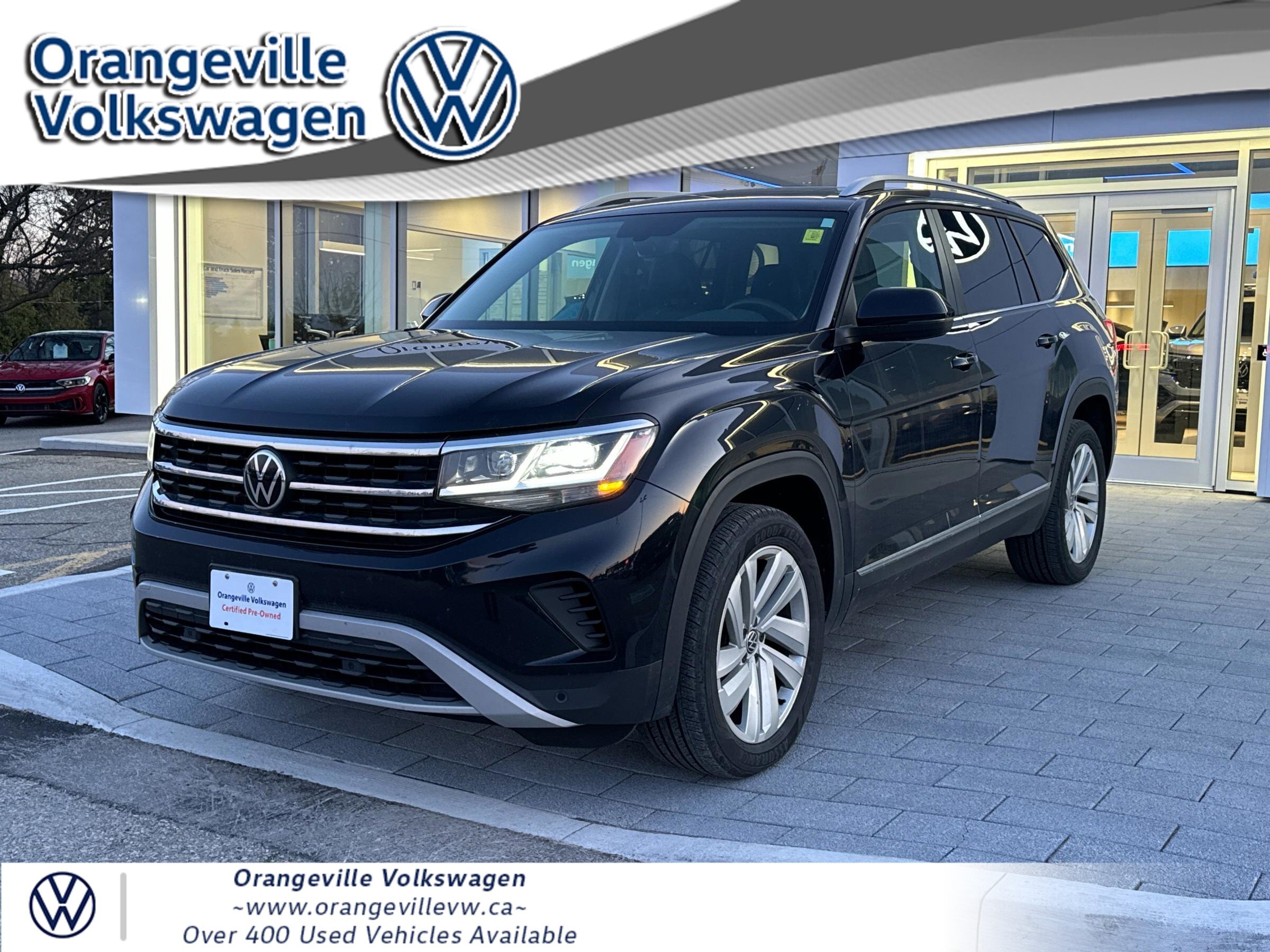 2021 Volkswagen Atlas HighlineONE-OWNER, ACCIDENT-FREE, AWD, 2.0L