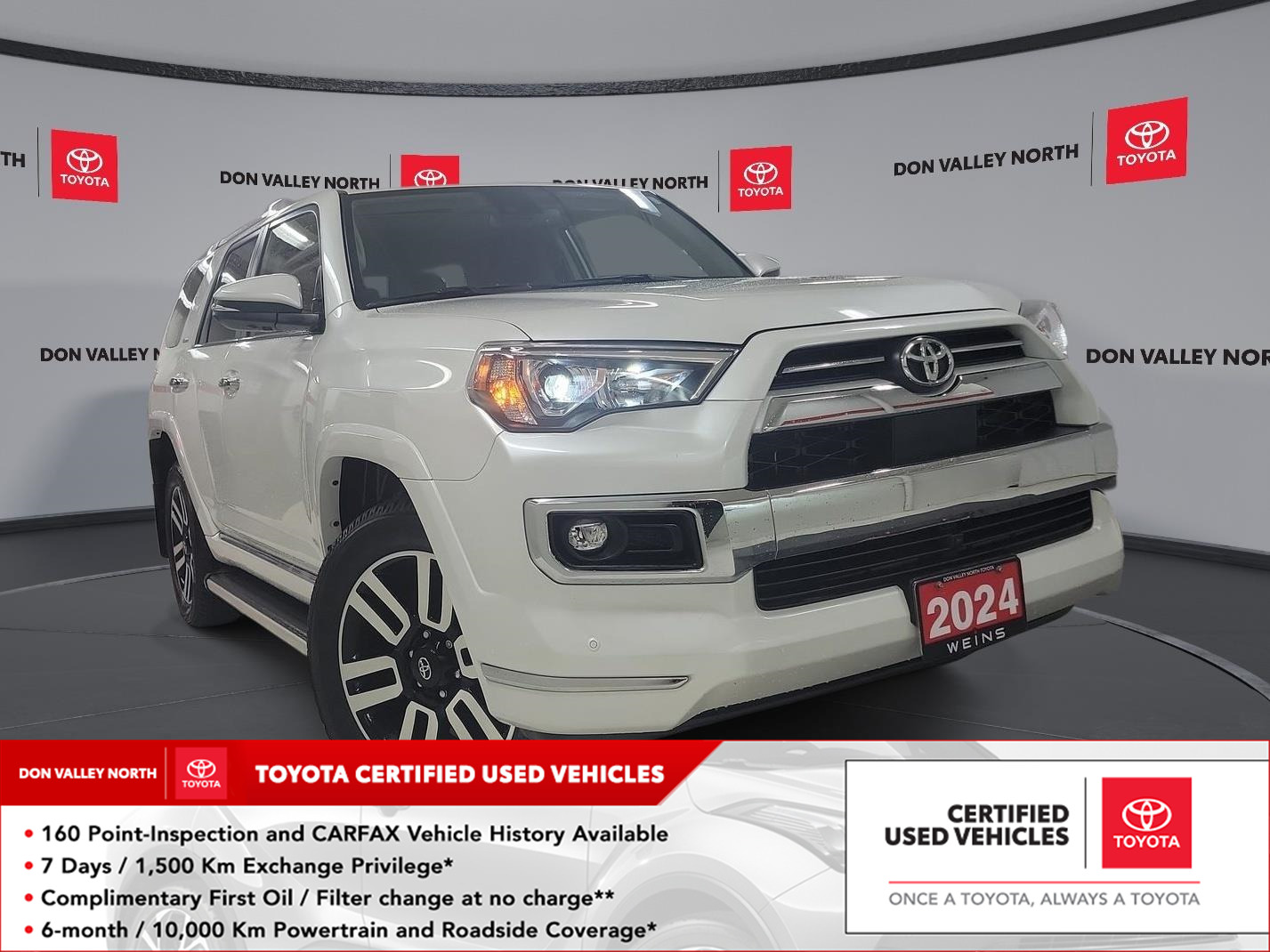 2024 Toyota 4Runner LIMITED PKG | LOW MILEAGE | LEATHER SEATS | APPLE