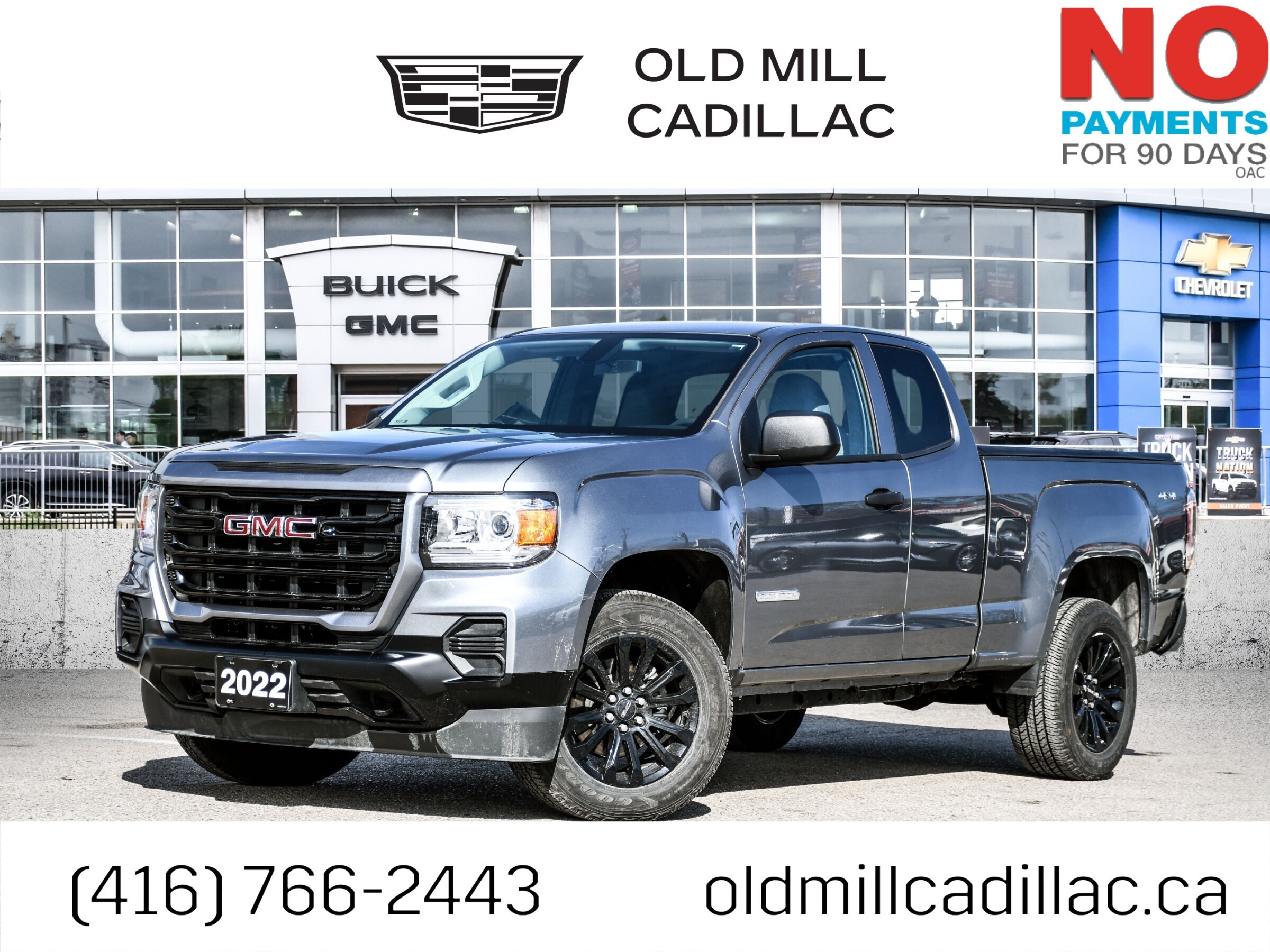 2022 GMC Canyon CLEAN CARFAX | ONE OWNER | TRAILERING PKG | BED LI