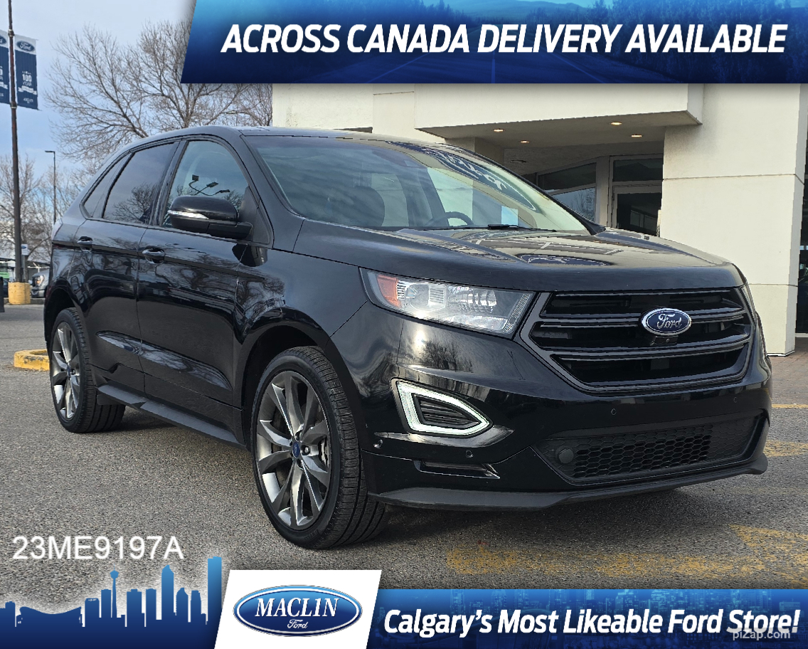 2018 Ford Edge SPORT | PANO ROOF | NAV | HTD/CLD LEATHER