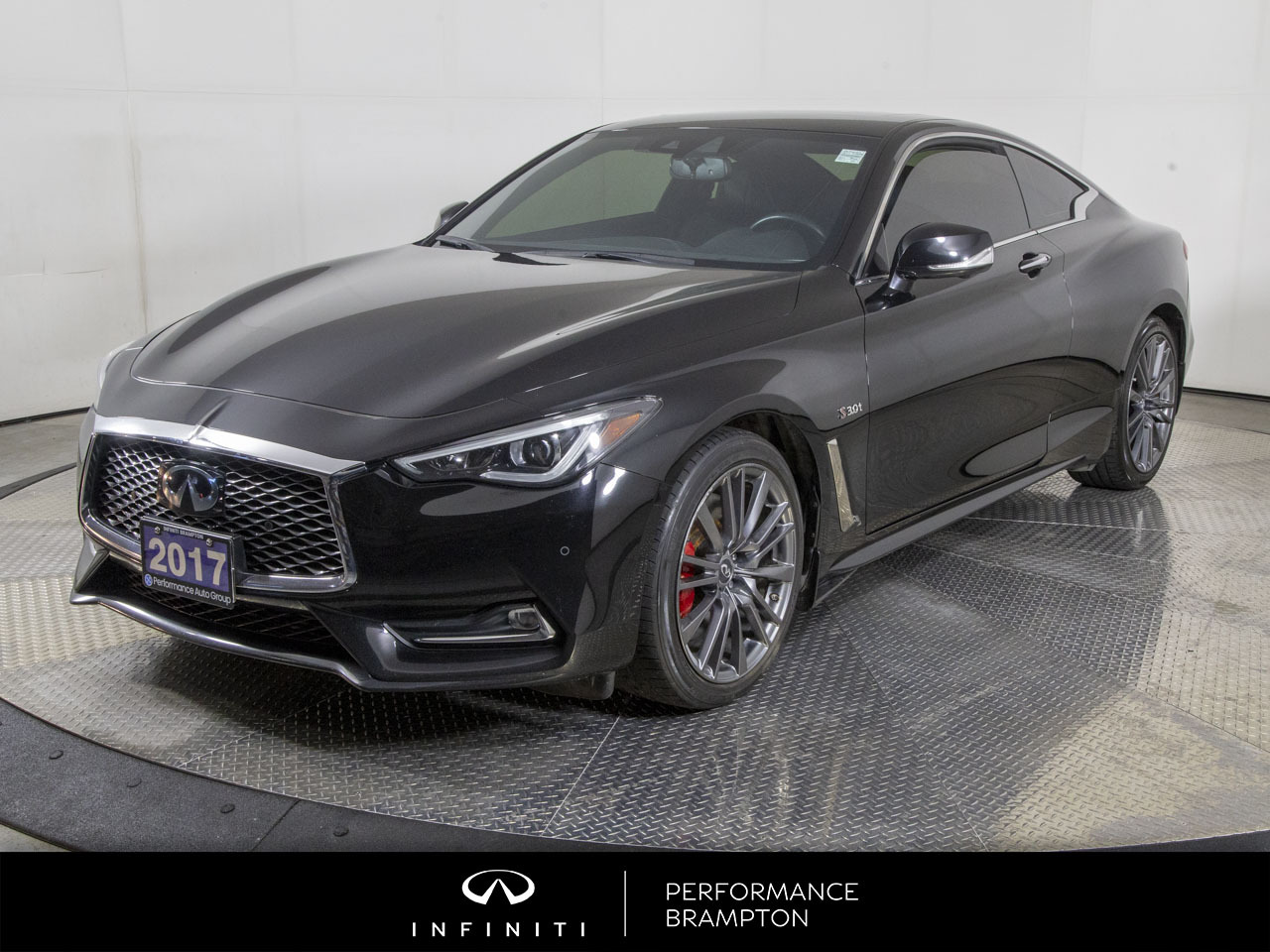 2017 Infiniti Q60 3.0t Red Sport 400 2DR COUPE NAVIGATION SUNROOF