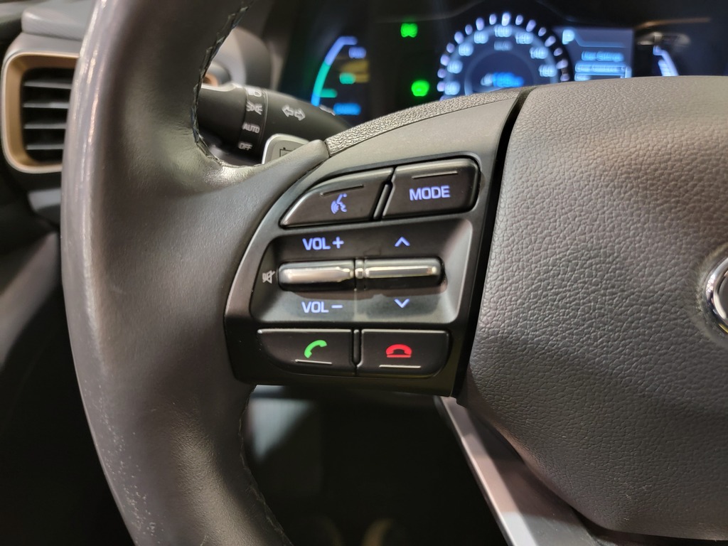 Hyundai Ioniq Electric 2019 Air conditioner, Navigation system, Electric mirrors, Electric windows, Heated seats, Electric lock, Speed regulator, Bluetooth, , rear-view camera, Heated steering wheel, Steering wheel radio controls