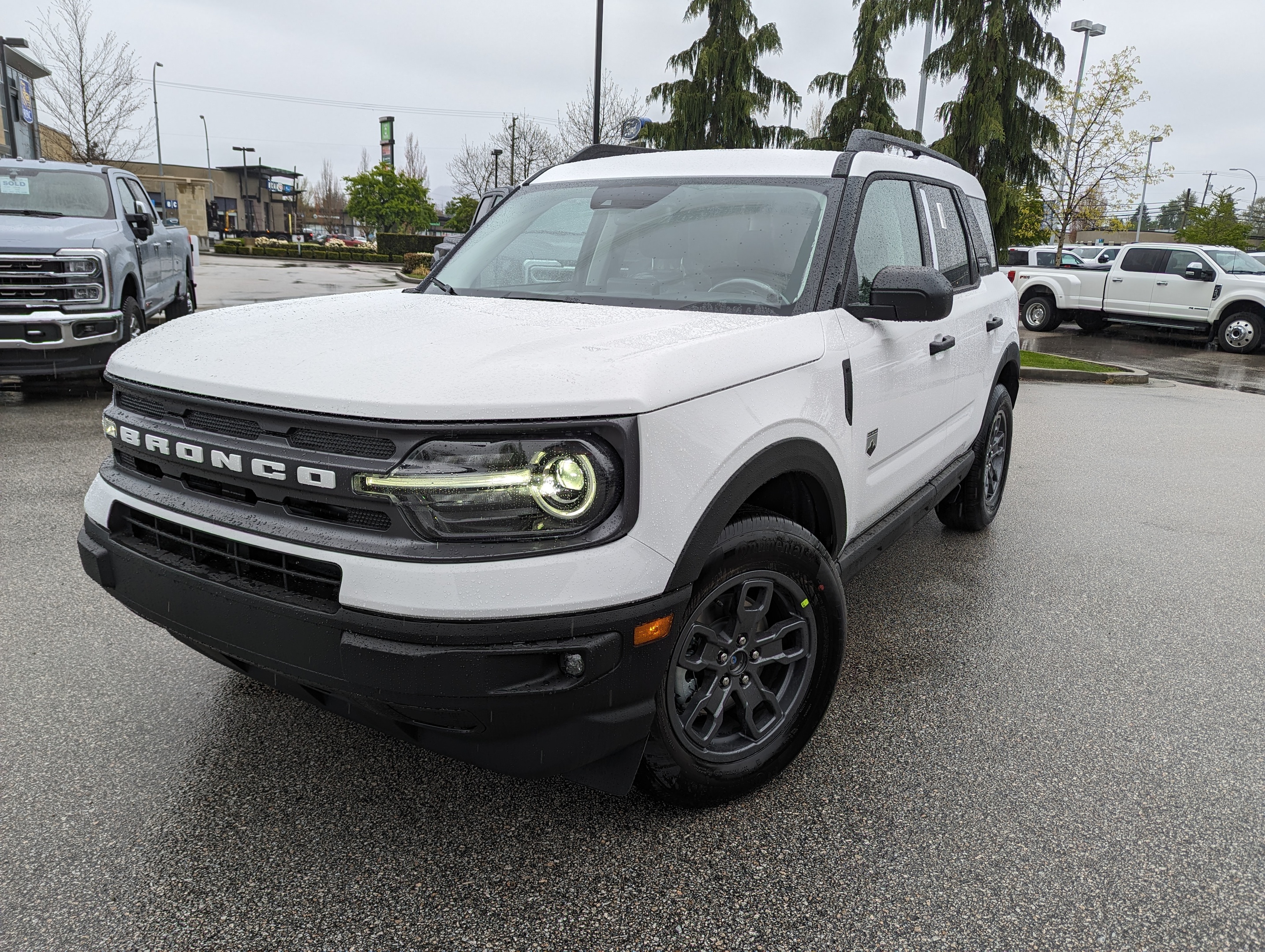 2024 Ford Bronco Sport  - Convenience Pkg, 2nd Row Rubberized Seat Backs