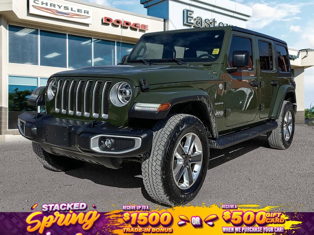 2021 Jeep Wrangler Unlimited Sahara | No Accidents | Removable Top |
