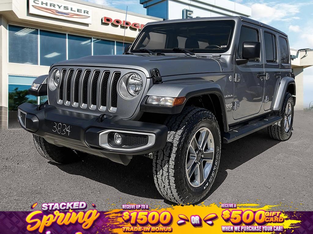 2021 Jeep Wrangler Unlimited Sahara | No Accidents | Removable Top |