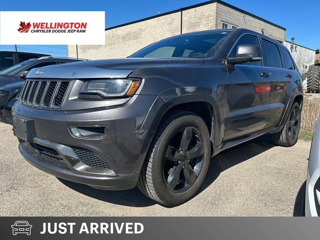 2015 Jeep Grand Cherokee Overland | Low Kms |Clean Carfax | Loaded |