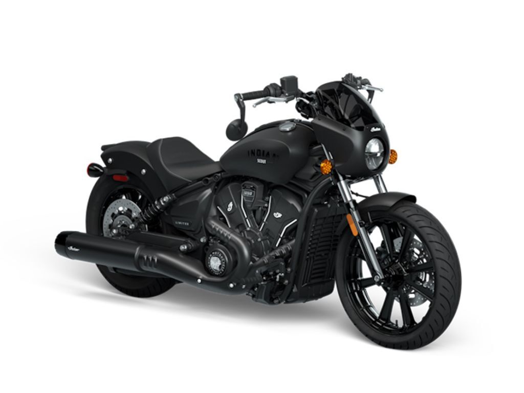2025 Indian Motorcycles Sport Scout® Limited +Tech Black Smoke 