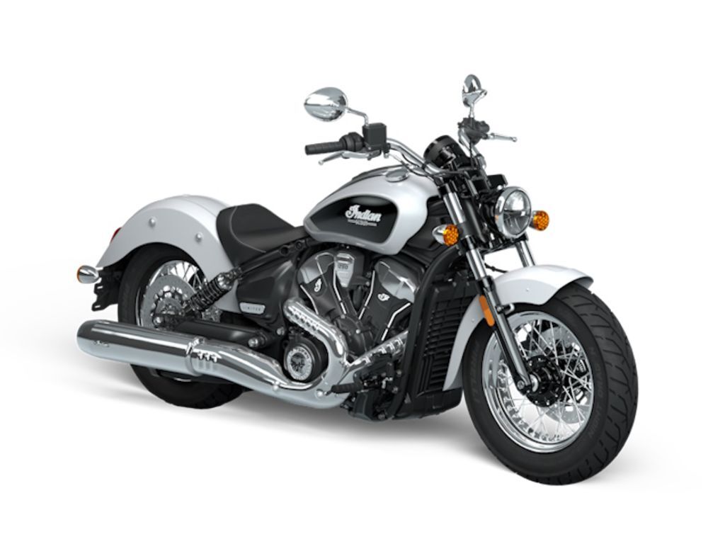 2025 Indian Motorcycles Scout® Classic Limited +Tech Ghost White Metallic 
