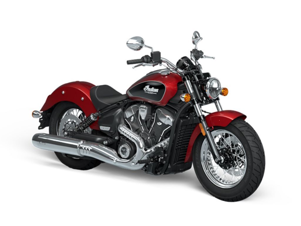 2025 Indian Motorcycles Scout® Classic Limited +Tech Sunset Red Metallic 