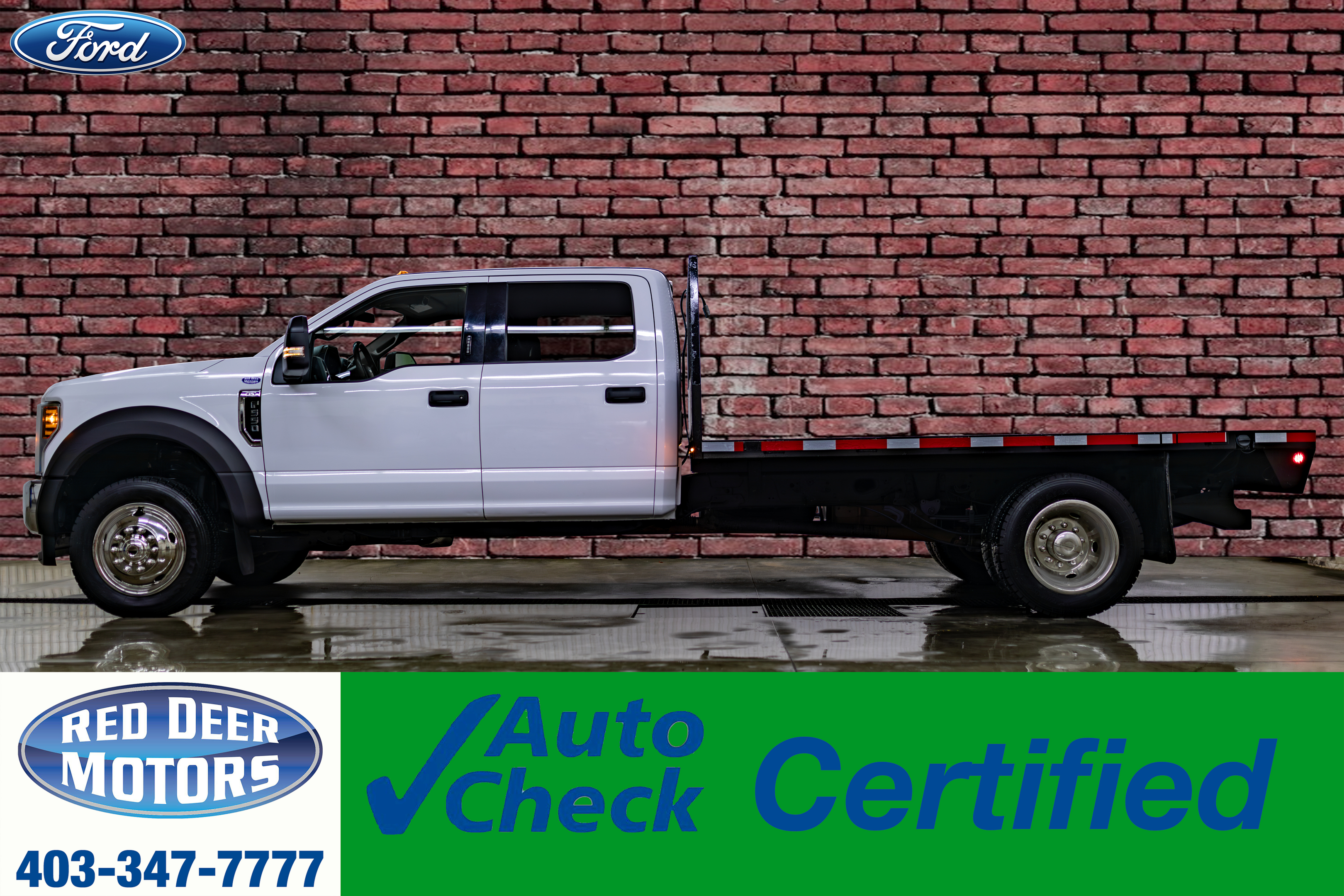 2019 Ford F-550 4x4 Crew Cab XLT Dually Deck PSeat