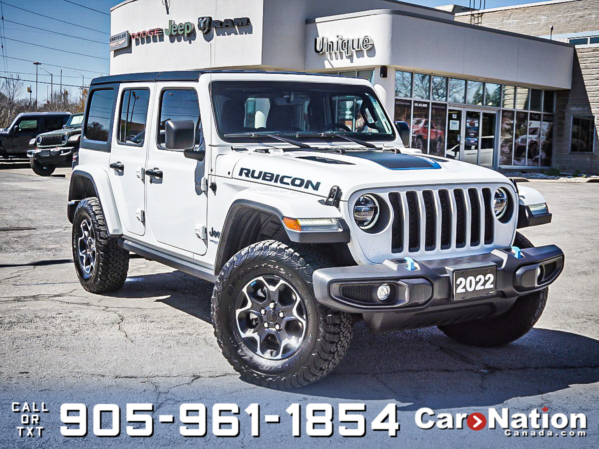 2022 Jeep Wrangler 4xe Unlimited Rubicon 4x4| LEATHER| NAV| HARD TOP| 