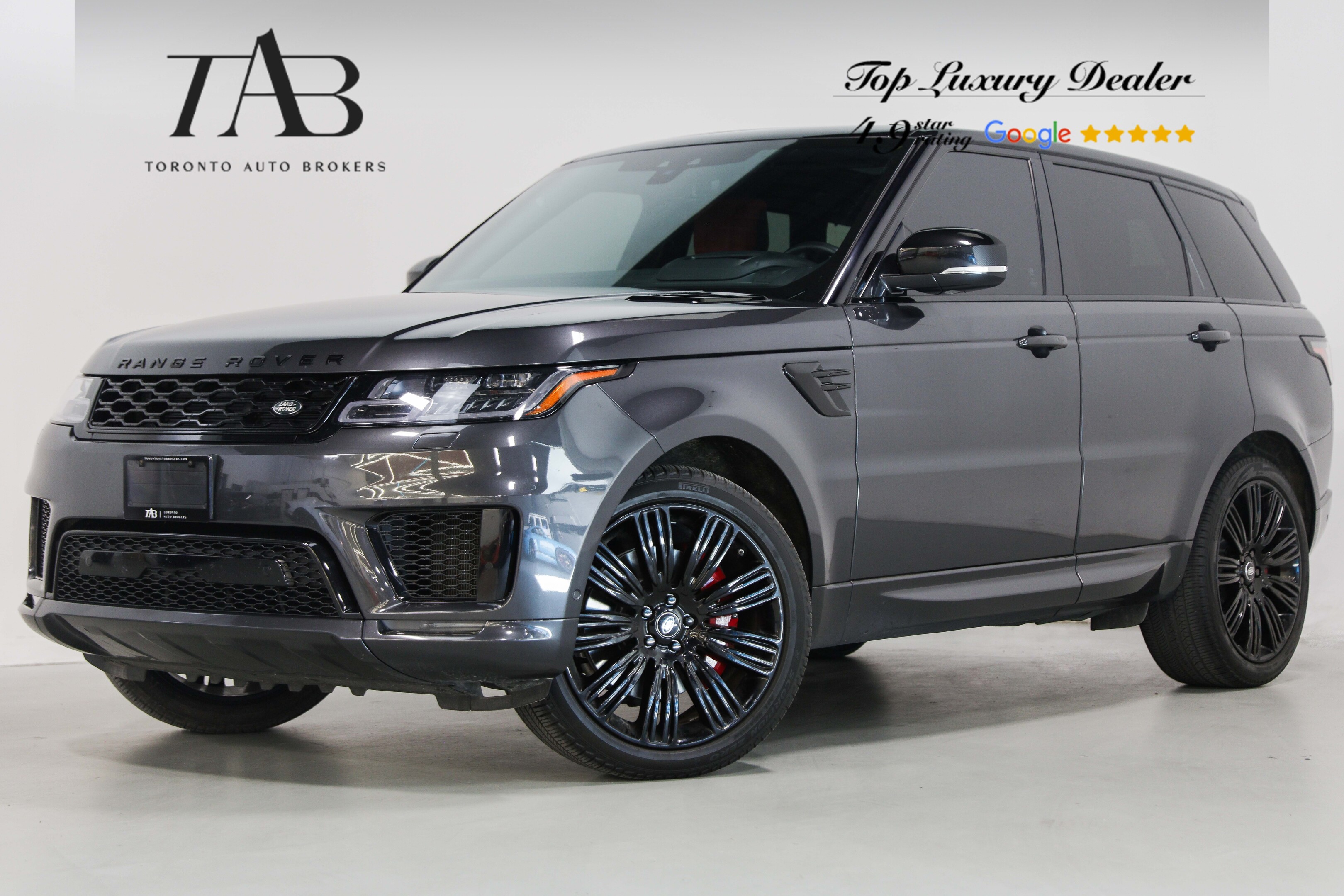 2020 Land Rover Range Rover Sport V8 SC HSE DYNAMIC | RED LEATHER | 22 IN WHEELS