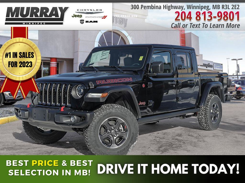 2023 Jeep Gladiator Rubicon 4x4 **$344BW + Taxes Lease Special**