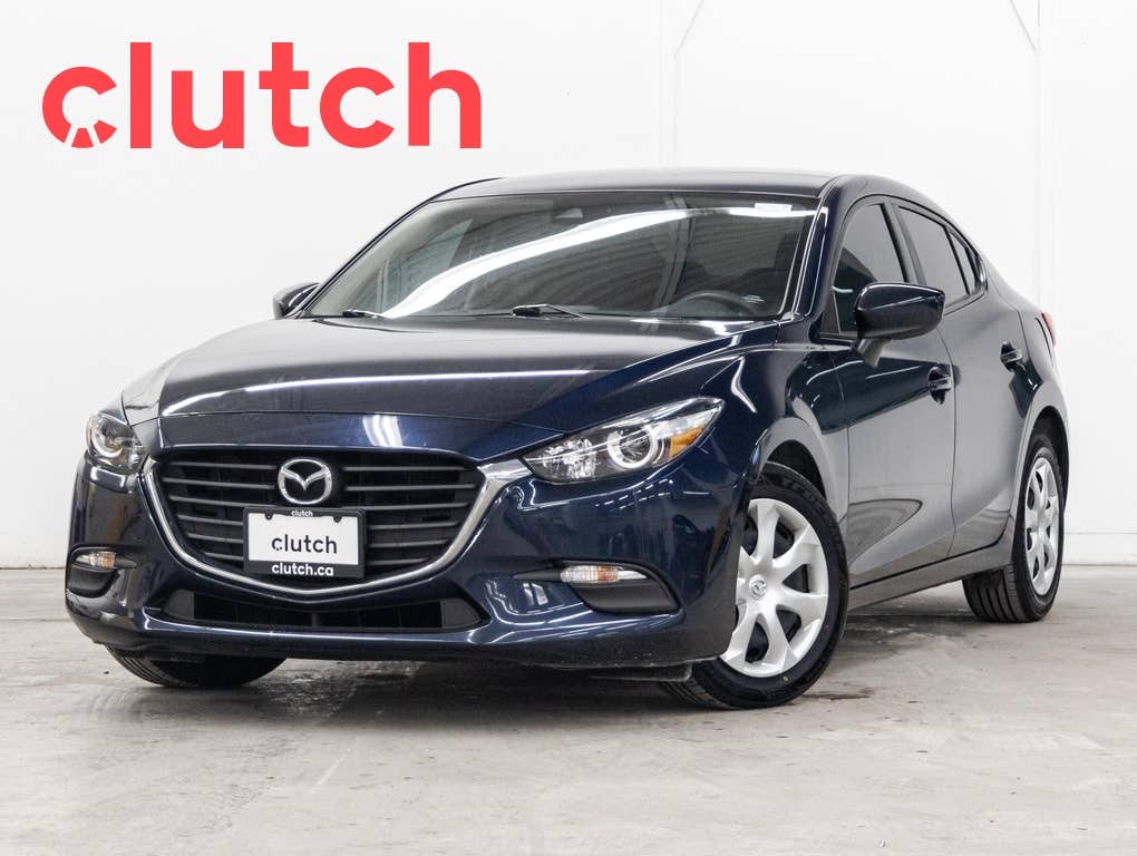 2018 Mazda Mazda3 GX w/ Convenience Pkg w/ Rearview Cam, A/C, Cruise