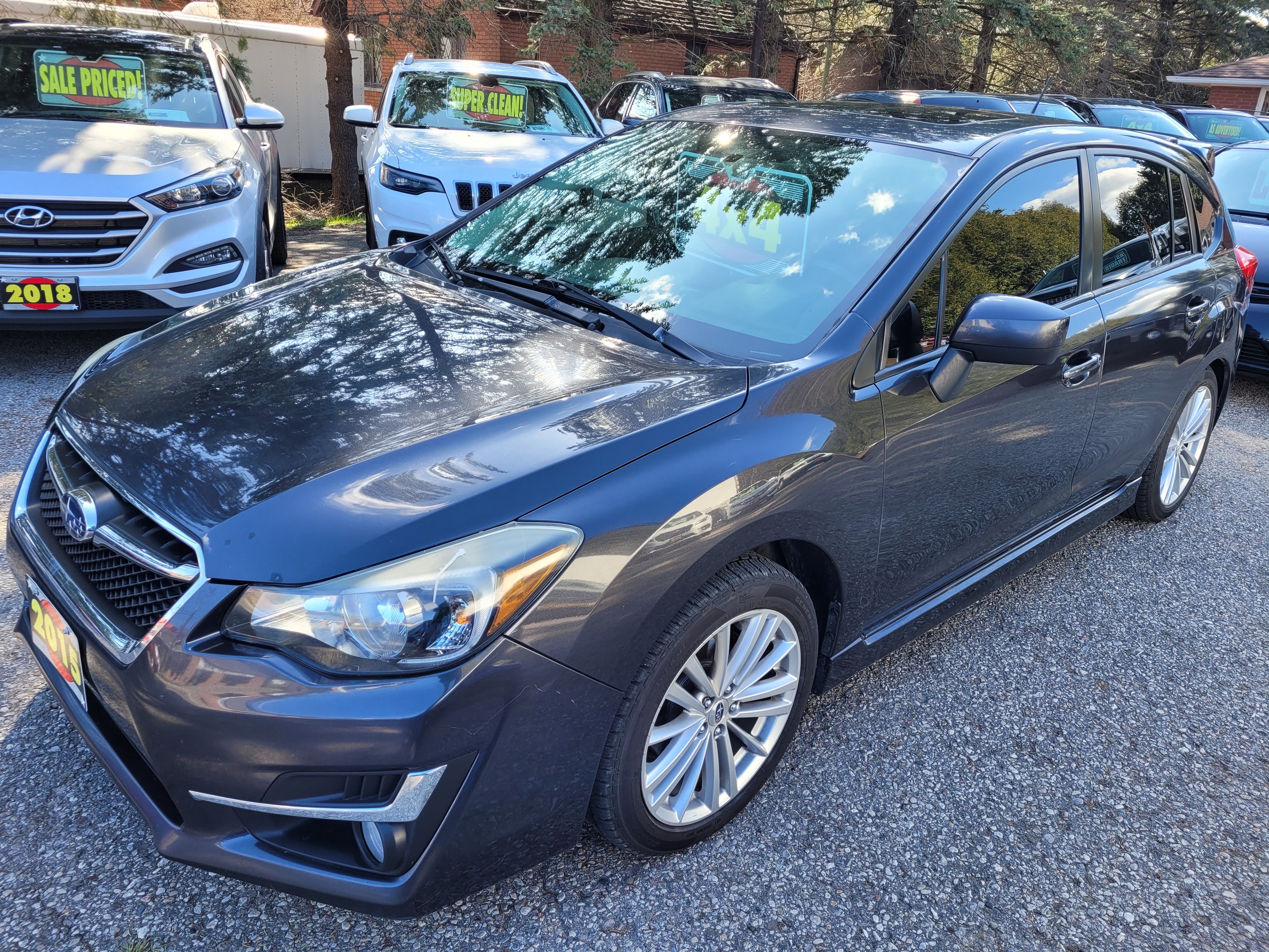 2015 Subaru Impreza 5dr HB Man 2.0i w-Sport Pkg Clean CarFax Trade OK 