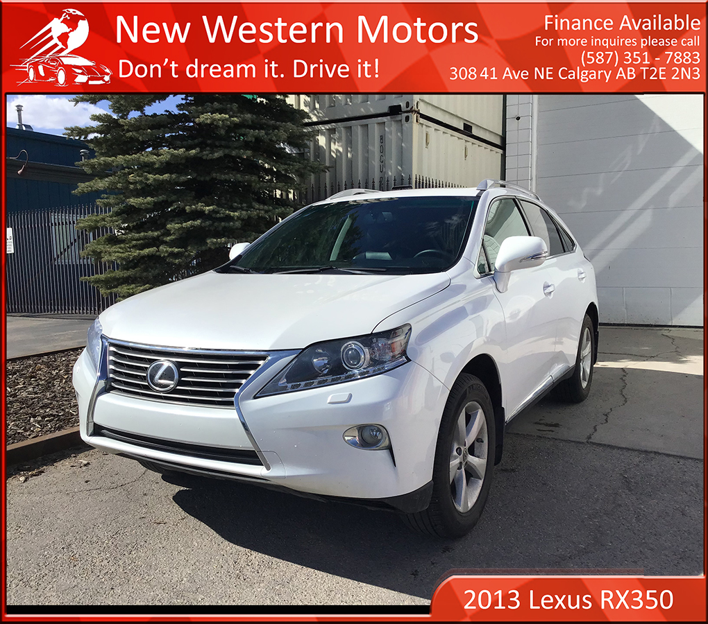 2013 Lexus RX 350 AWD/ ONE OWNER/ LOW KMS! 
