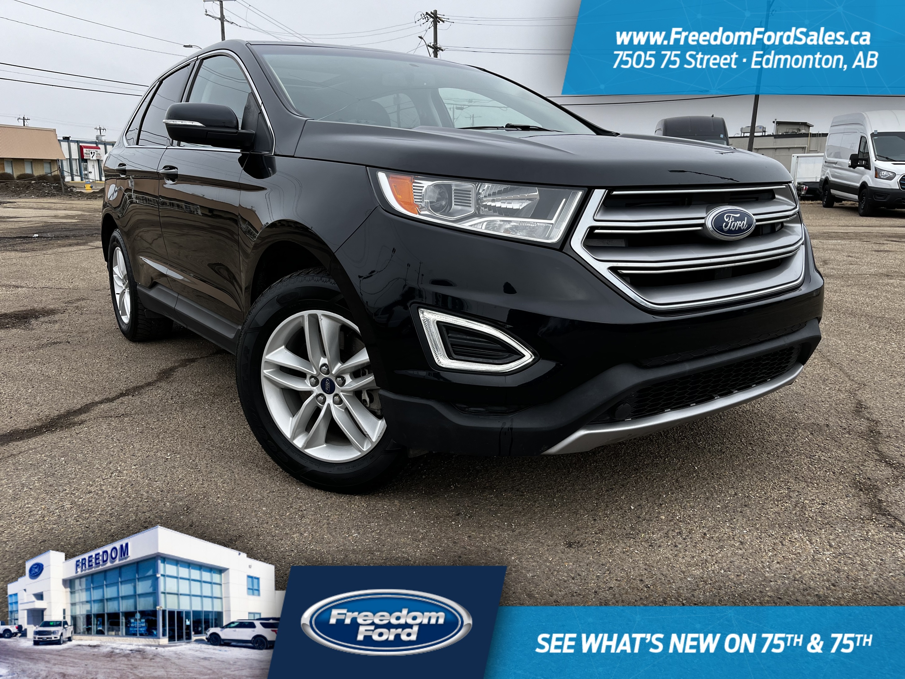 2018 Ford Edge SEL | Rear Cam | Heated Seats | Panoramic Roof | 