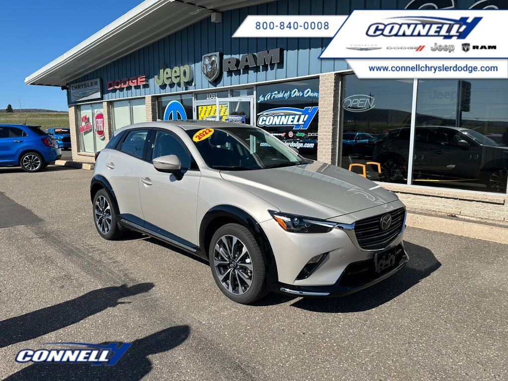 2022 Mazda CX-3 GT, AWD, LEATHER, SUNROOF, LOW KMS, NAV, HEATED SE