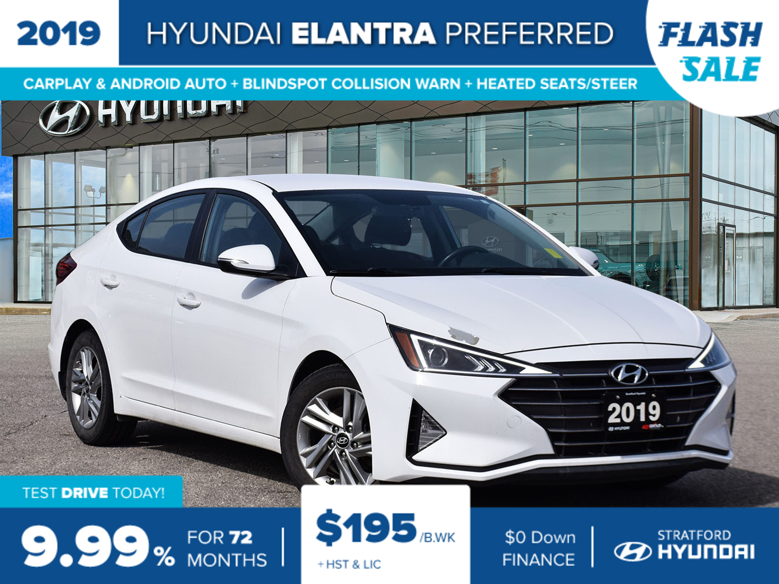 2019 Hyundai Elantra Preferred | Heated Seats/Steer | CarPlay/Auto