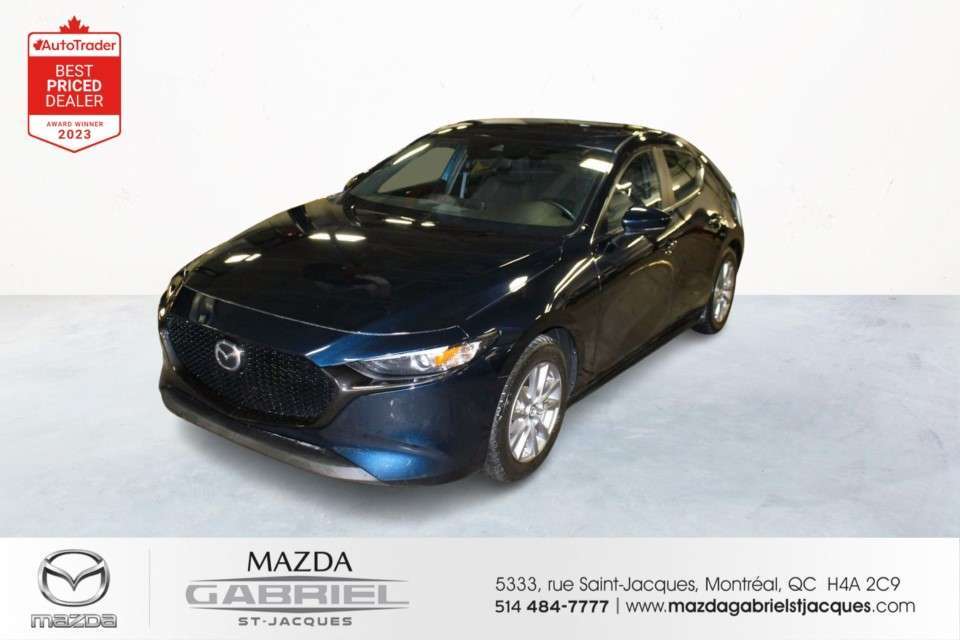 2020 Mazda Mazda3 GS AWD+JAMAIS ACCIDENTE+BAS KILOMETRAGE