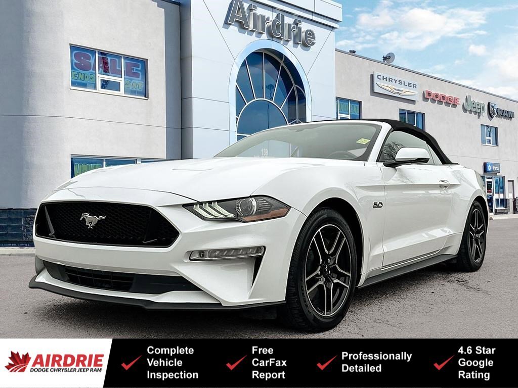 2019 Ford Mustang GT Premium | Leather Seats | Convertible | Heated 