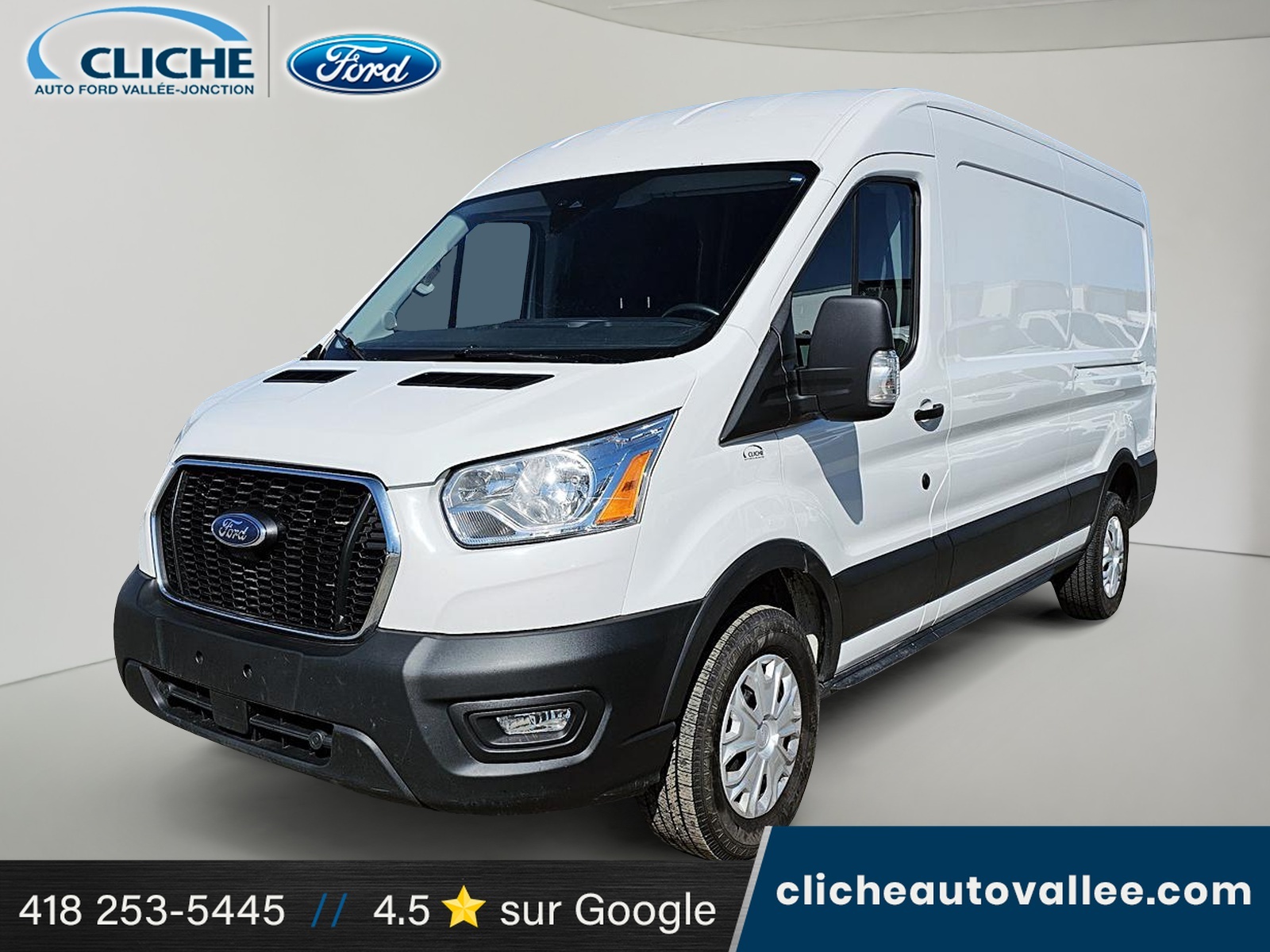 2021 Ford Transit T-250, MED ROOF, 148 PCES, ENS. REMORQUAGE