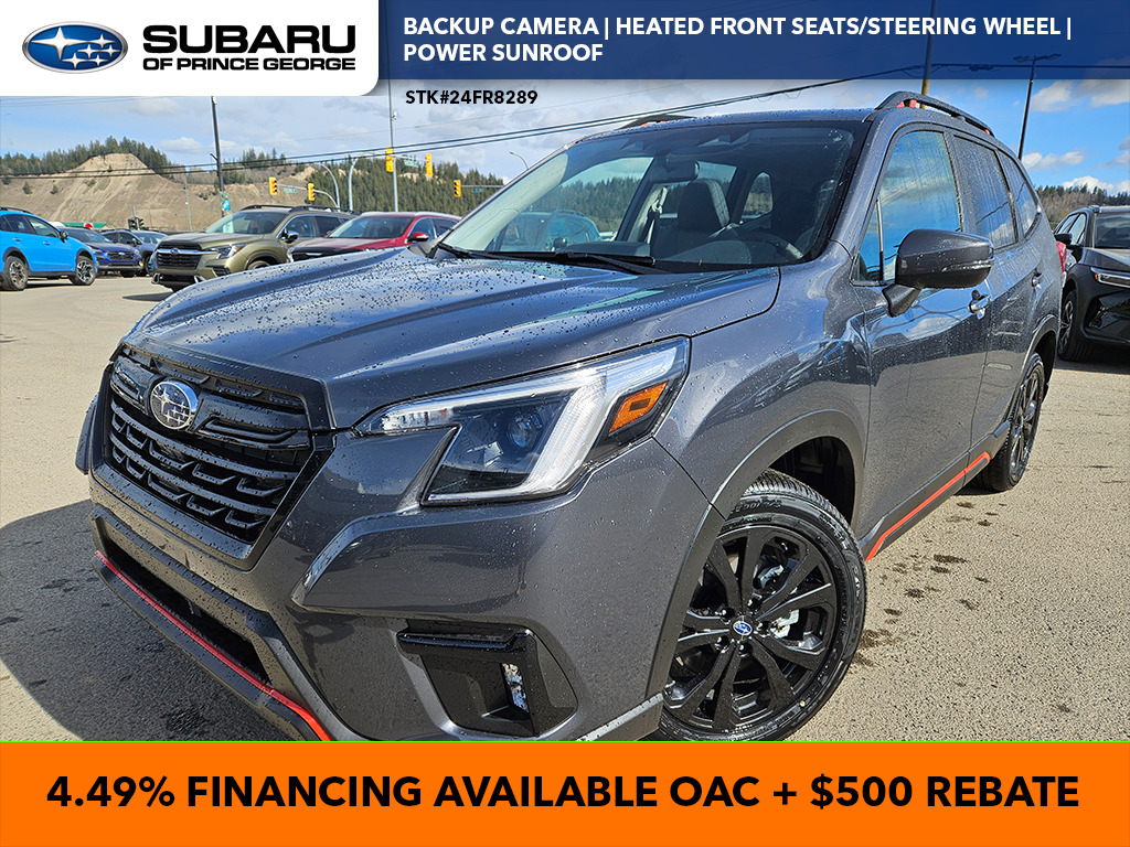 2024 Subaru Forester Sport | AWD | Heated Front Seats | Power Sunroof
