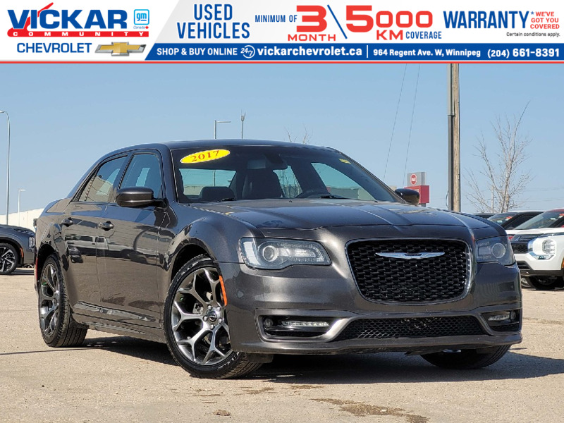2017 Chrysler 300 300S | Leather | Pano Sunroof | Heated Seats