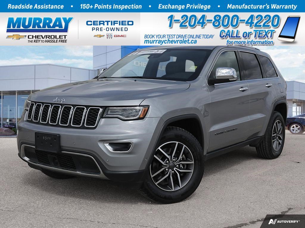 2021 Jeep Grand Cherokee Limited 4WD | Htd Seats/Steering | Rmt Start | Bac
