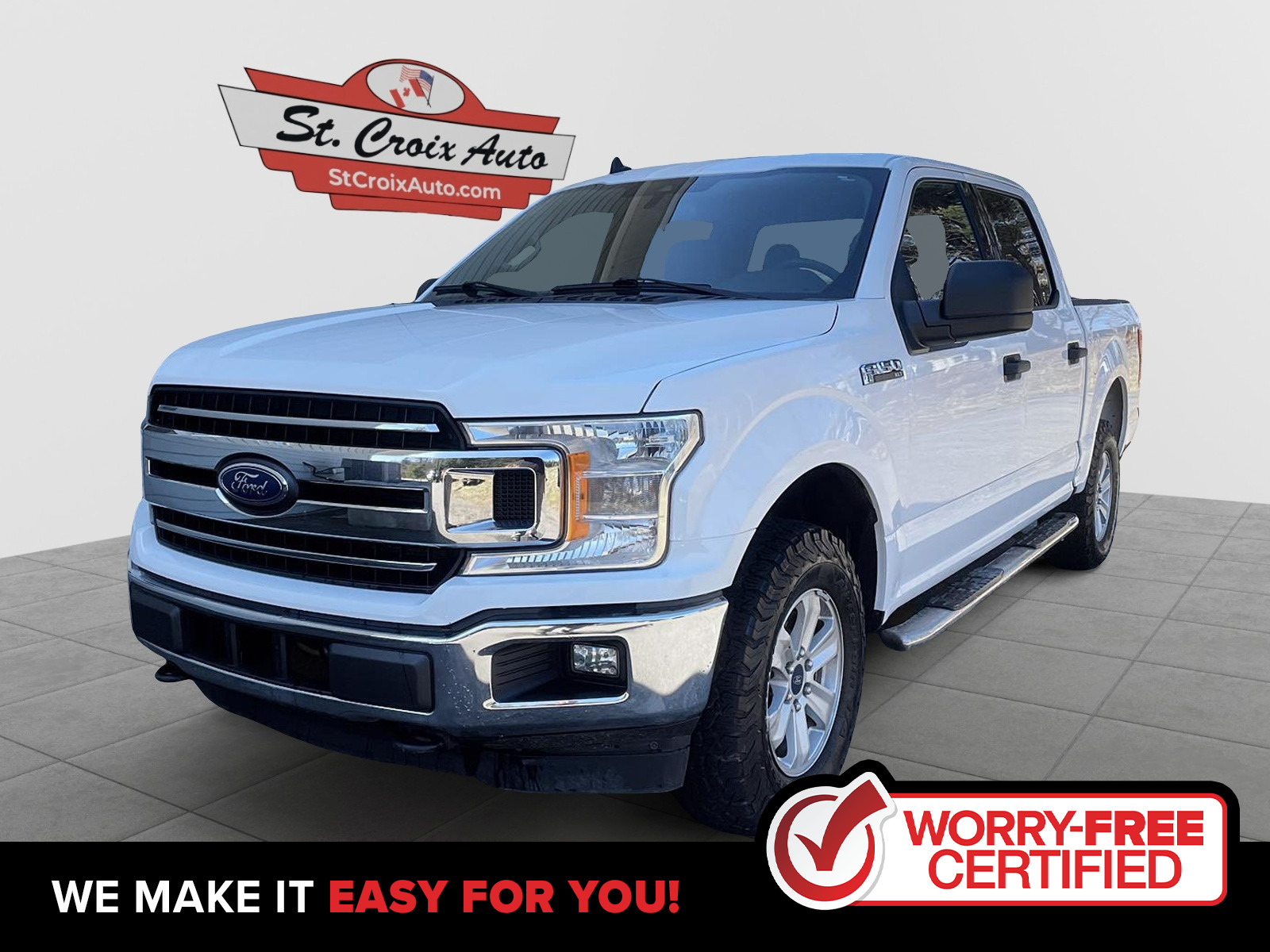 2020 Ford F-150 4X4 | 5.0L V8 | Crew Cab | Air Conditioning