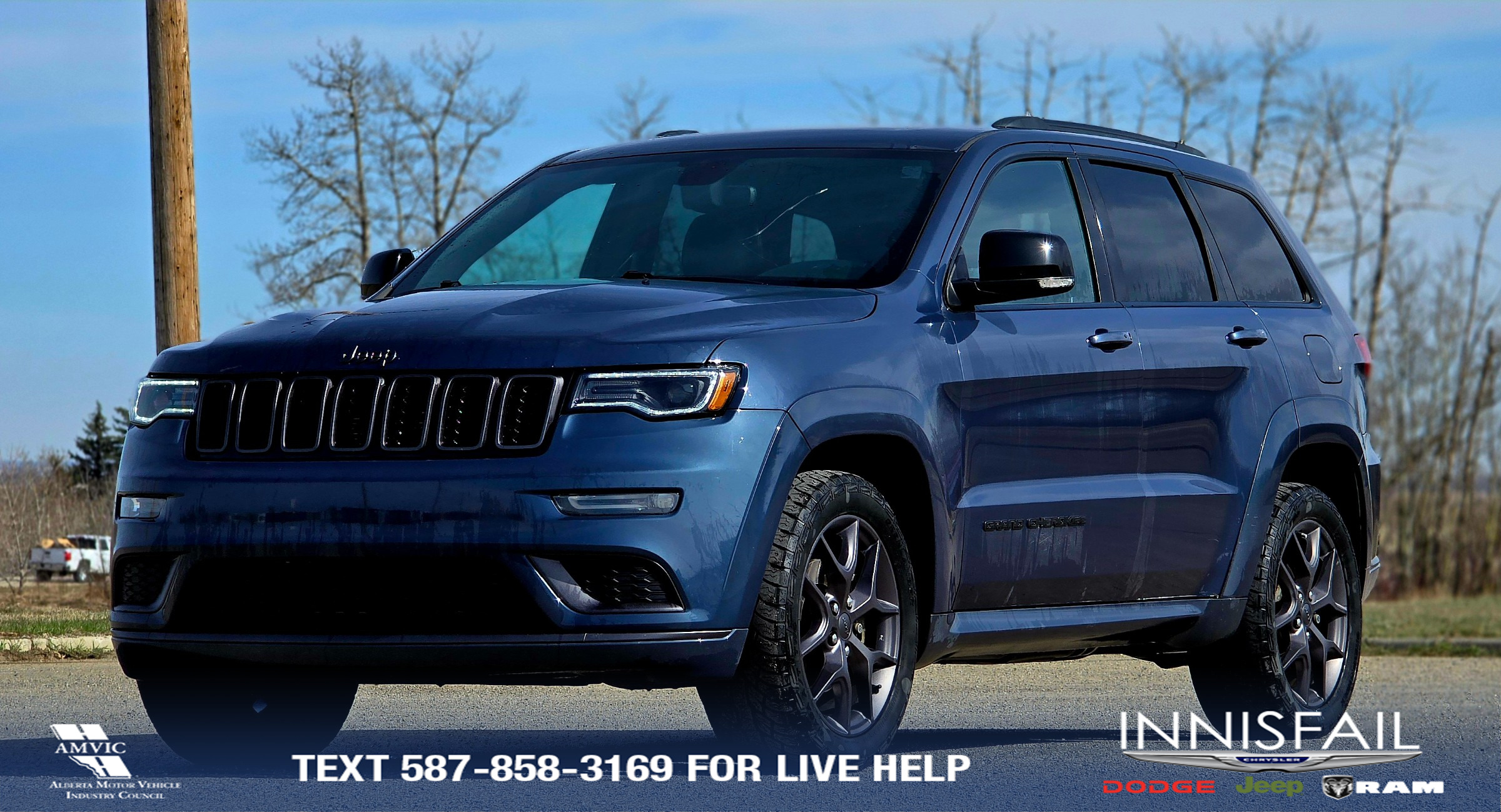 2020 Jeep Grand Cherokee Limited Slate Blue Limited X! Trailer Tow Package!