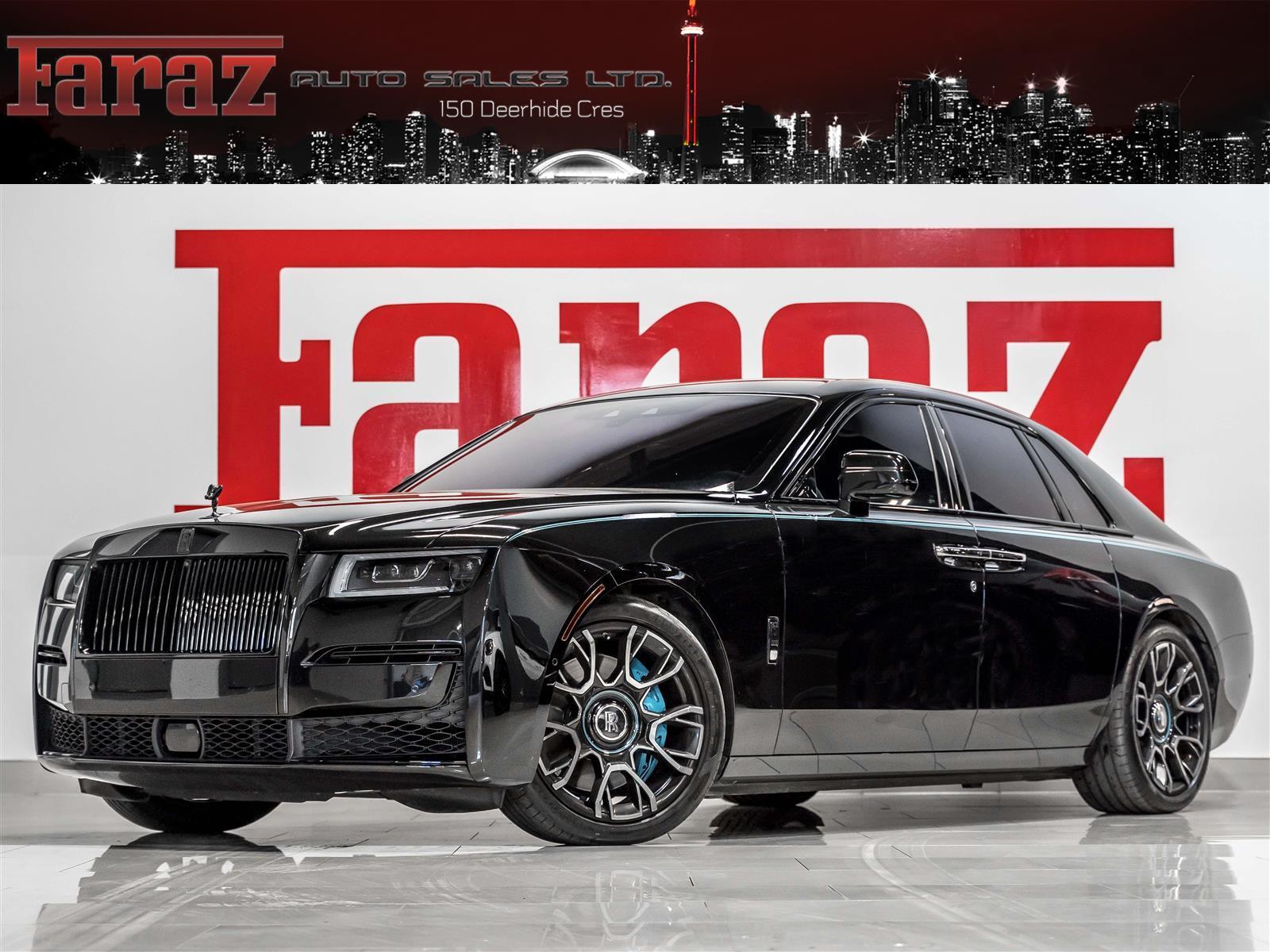 2022 Rolls-Royce Ghost BLACK BADGE|V12|BESPOKE INTERIOR|CARBON FIBER WHEE