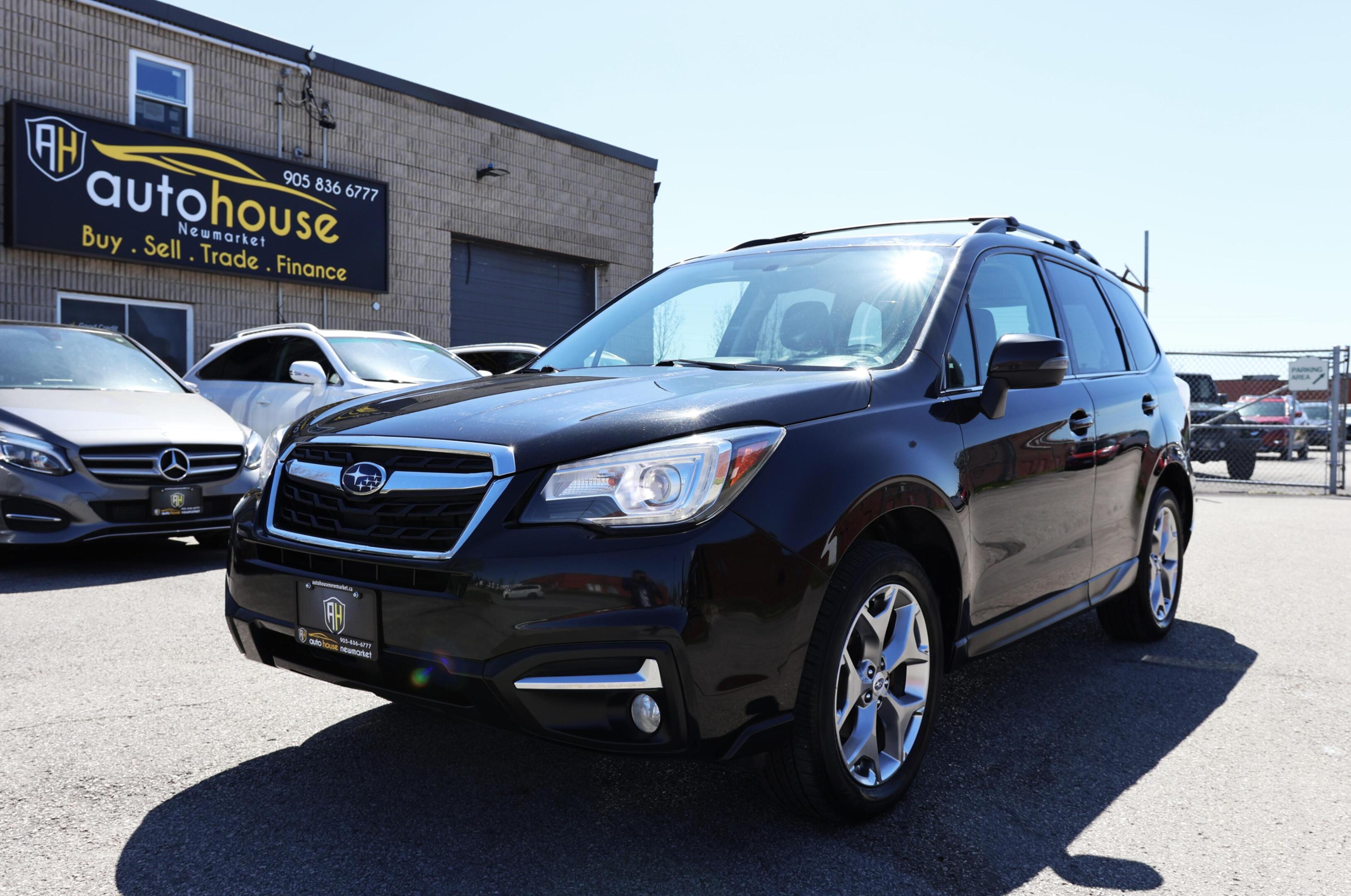 2017 Subaru Forester LIMITED-AWD/NAV/LEATHER/P SEAT/B CAM/PANOROOF/BLIS