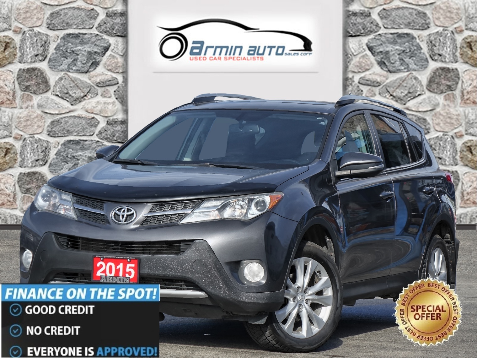 2015 Toyota RAV4 Limited AWD | NAV | INTEL KEY | MEMORY | SUNROOF |