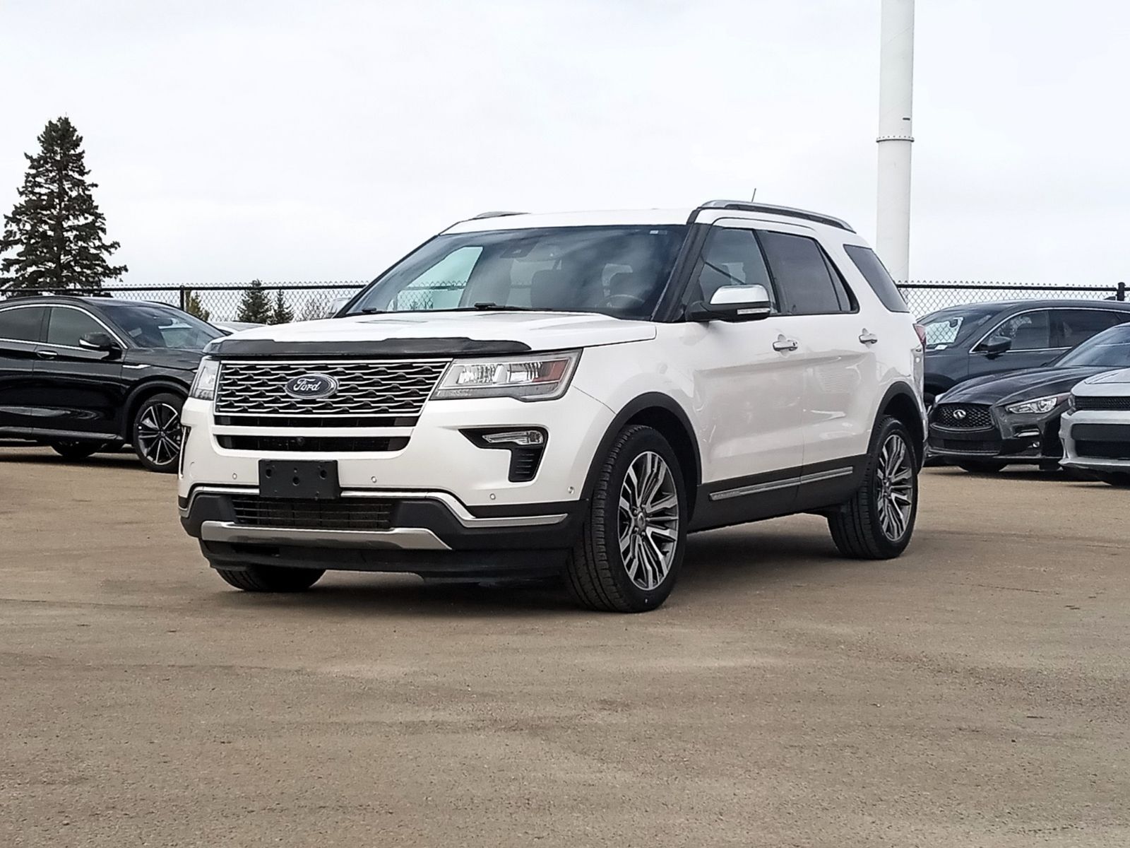 2018 Ford Explorer Platinum, AWD, LEATHER, SUNROOF, COOLED SEATS
