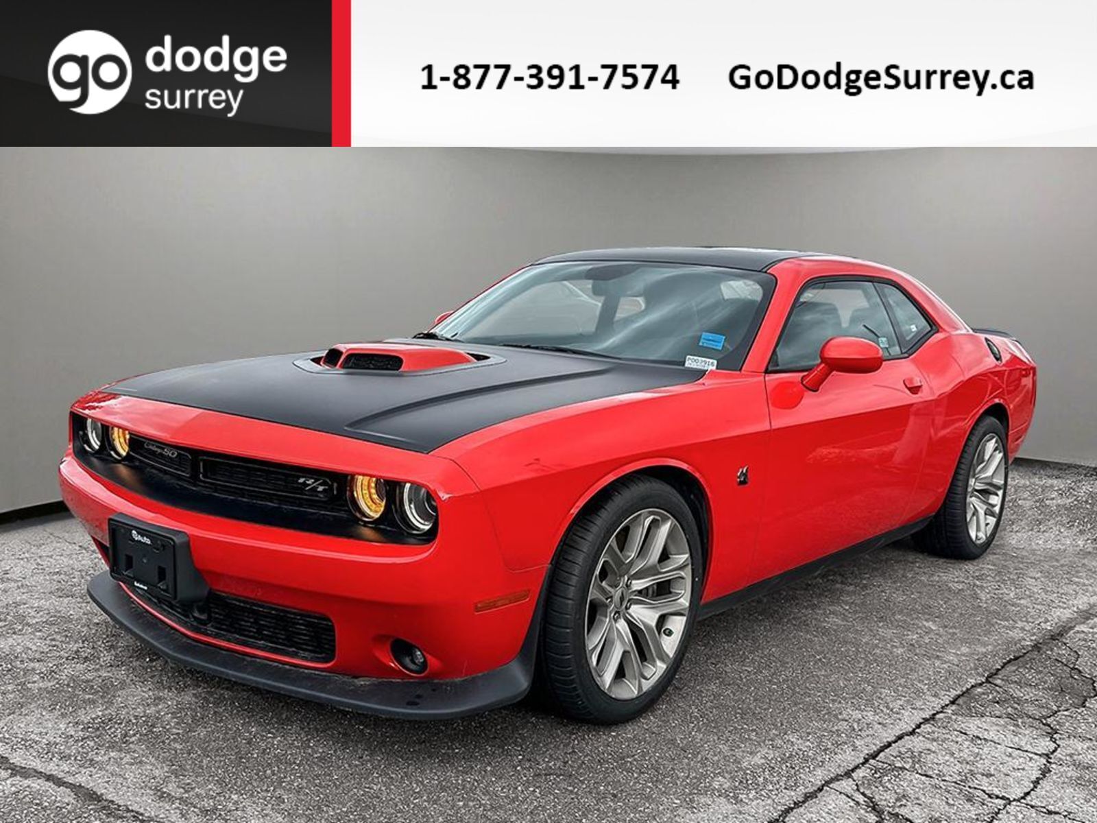 2020 Dodge Challenger Scat Pack 392 50th + LOW KMS/LEATHER/NAVI/SUNROOF/