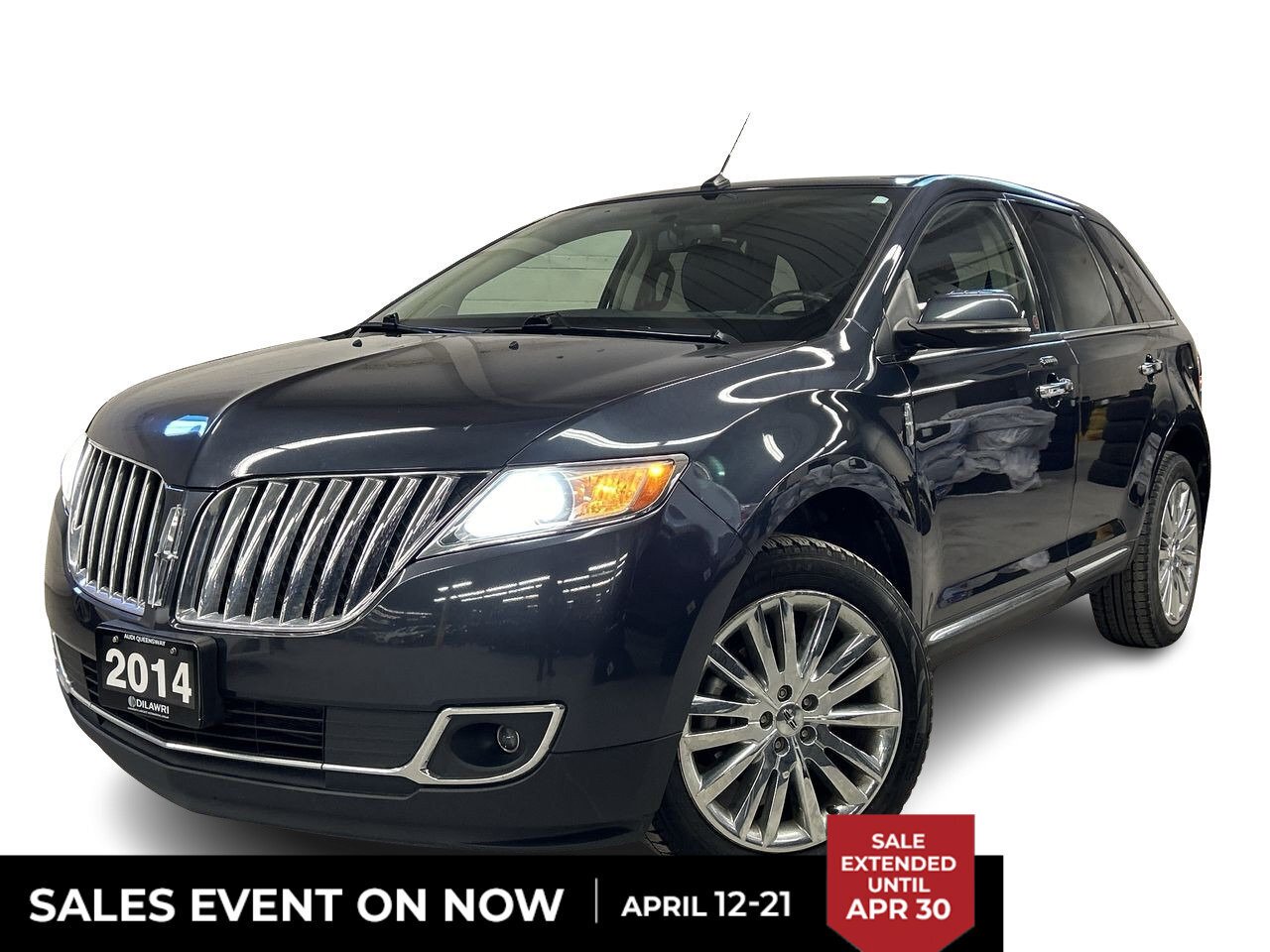 2014 Lincoln MKX AWD | AS-IS | Heated Seats | NAVI | Sunroof | 6-Sp